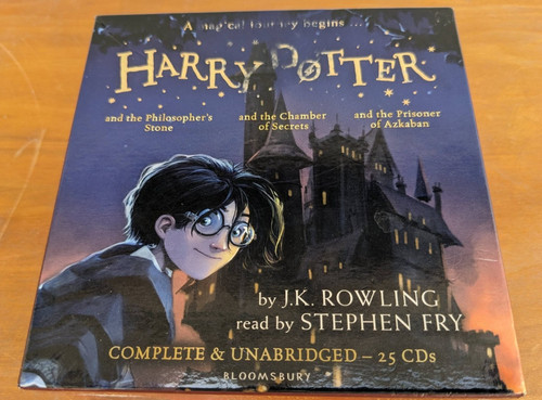 Harry potter audiobook 3 - cd,