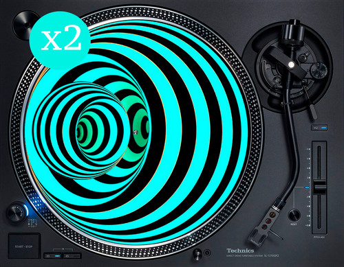 Rotating vertigo optical blue - vertigo,