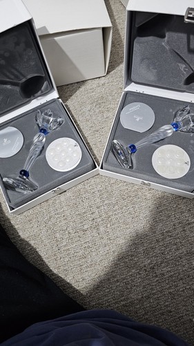 Two swarovski crystal candle - swarovski,