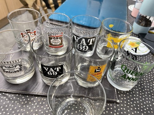 Vintage brewery glasses - vintage,