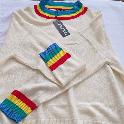 Boohoo women ivory rainbow - boohoo,
