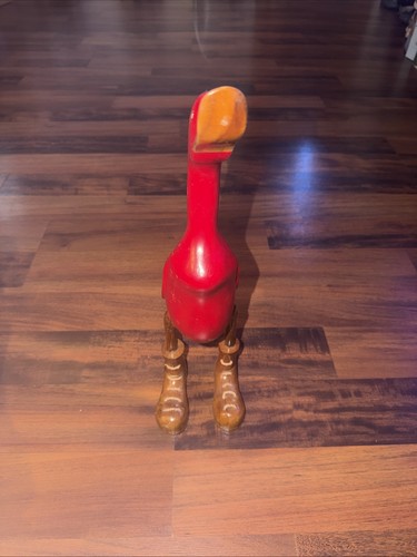 Decorative wooden duck wellies - decorative,