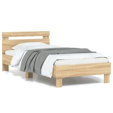 WALPLUS Sonoma Oak Bed Frame