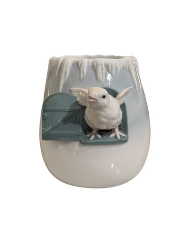 Metzler ortloff vase bird - metzler,