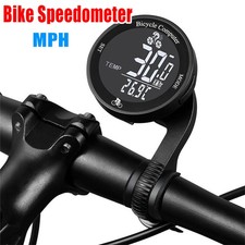 Multifunctional Wireless Bike LCD Computer Bicycle Speedometer Odometer MPH