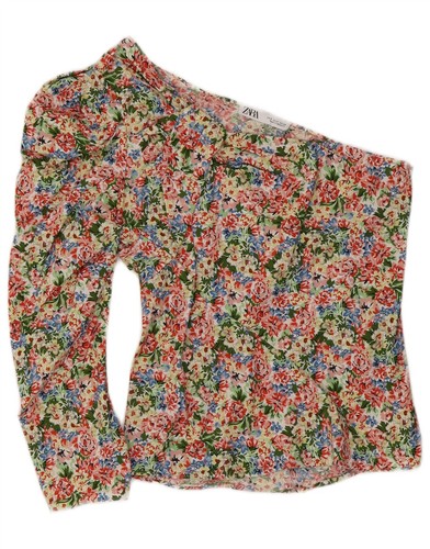 Zara womens one shoulder top - zara,