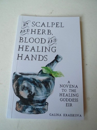 Scalpel and herb blood - scalpel,
