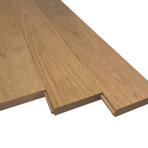 Solid oak floor board - floor, tongue