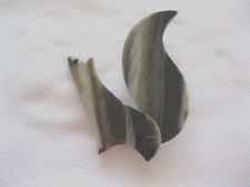 Galalith Squirrel Pin Brooch