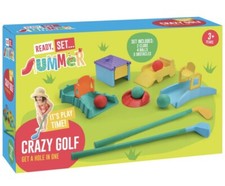 Crazy Golf Set Game: 40L x