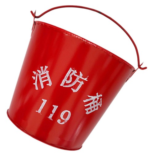 Metal storage bucket - metal,