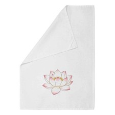 'Pastel Lotus Flower' Cotton