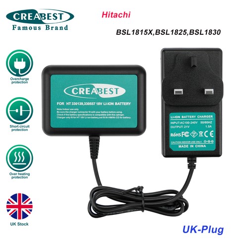 Ion charger for hitachi 18v - li-ion,