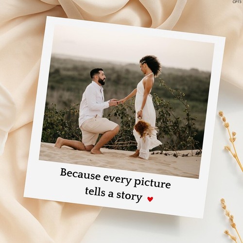 Personalized photo card - personalized,