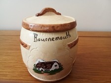 Vintage collectibles Manor ware barrel.Bournemouth