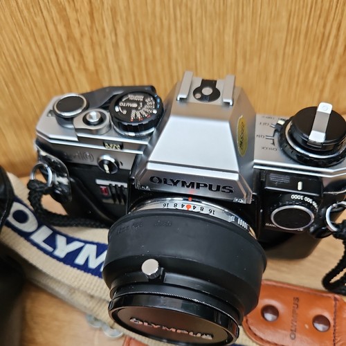 Olympus om10 slr film - olympus,