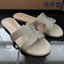 Dune Pale pink and diamante