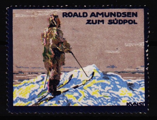 Vintage german poster stamp - vintage,