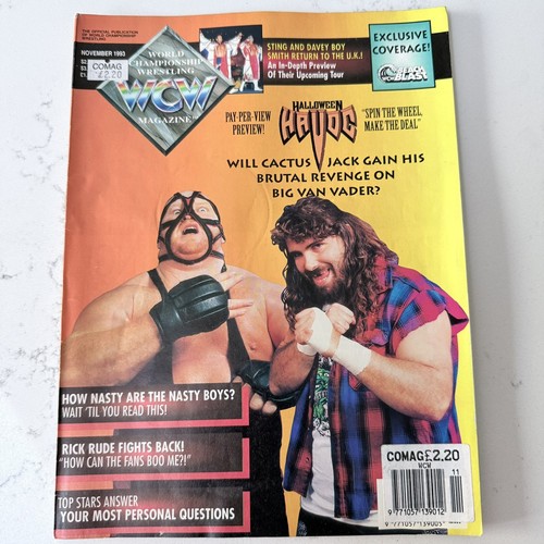 Wcw magazine vgc november - wcw,