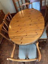 Ducal extending dining pine