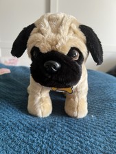 Build A Bear Pug Dog Plush Soft Toy
