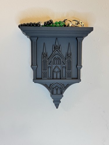 Gothic cathedral wall shelf - wall,