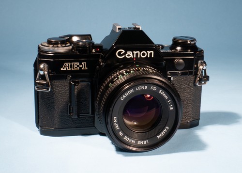 Canon 35mm slr film - canon, ae-1