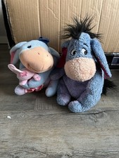 2 Disney Store Eeyore Plush -