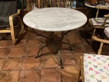 Round Marble Dining Table
