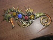 Metal Seahorse Wall Hanging