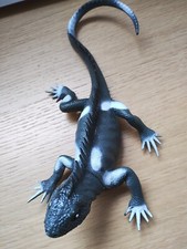 Spotted Gecko Lizard Rubber Squeak Toy Reptile 7" Long