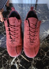 Ecco Maroon Trainers  Ladies