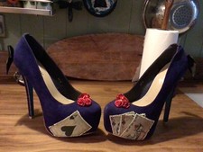 Alice In Wonderland High Heel Shoes / Haloween / Display / Party