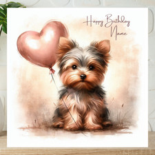 Personalised Yorkshire Terrier