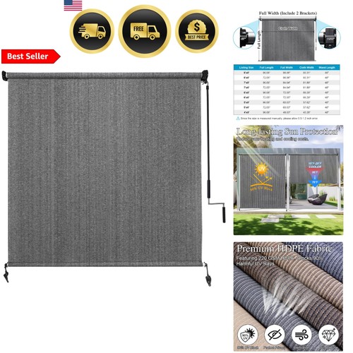 Outdoor roller shade - 8x8, uv