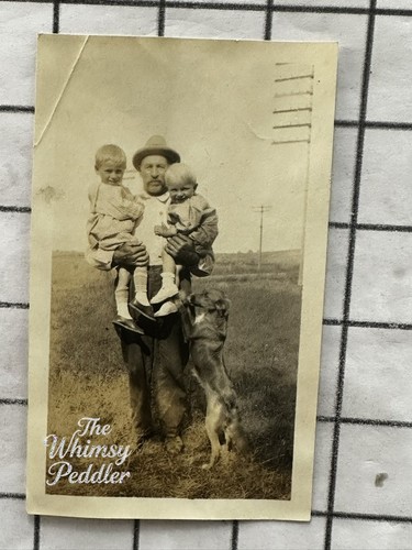 Vintage snapshot farmer - vintage,