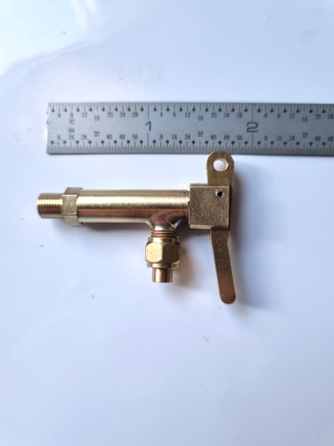 Live steam whistle valve x - whistle,