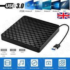 USB 3.0 Slim External DVD RW