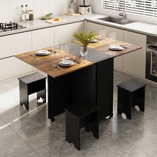 Folding drop leaf dining - dining, set