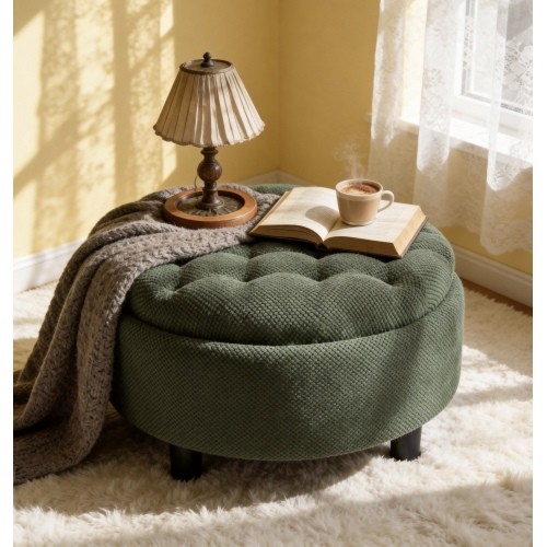 Coffee table storage - in,