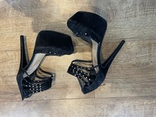 Good Studded Dance Pole Shoes Sz 4