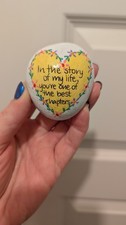Hand Painted pebble "In the