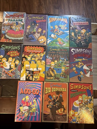 Lot simpsons comics - of,