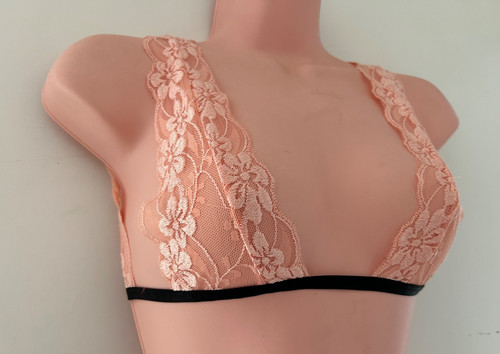 Boohoo peach lace - , wired