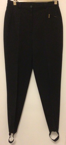 Vintage stirrup black trousers - stirrup,