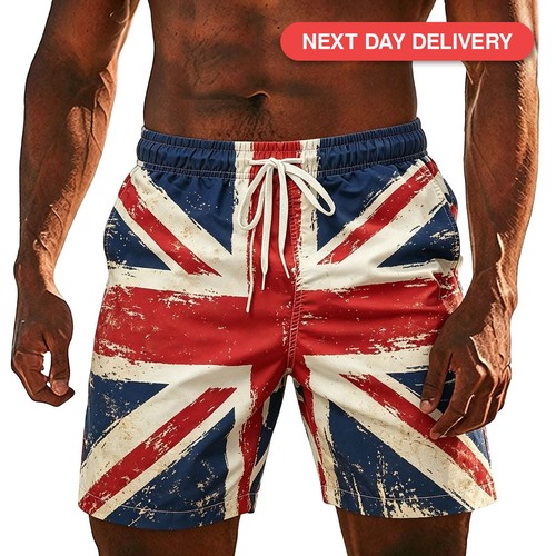 Union jack swim shorts - shorts, men