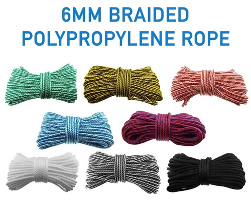 Braided polypropylene rope - braided,