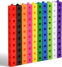 100 Pcs Maths Cubes with 10