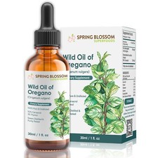 30ML PURE WILD OREGANO OIL 92% CARVACROL UNDILUTED 100% NATURAL SUPER-STRENGTH