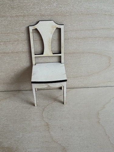 Set dollhouse chair kits - dollhouse,